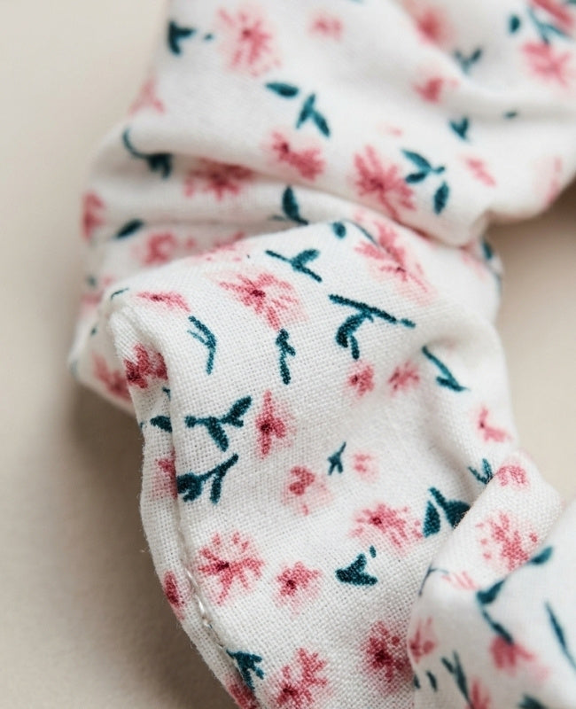 Chouchou Liberty Blanc n°3 Femme «Suzanne»