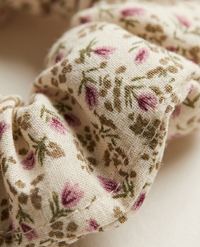 Chouchou Liberty Blanc n°4 Femme «Suzanne»