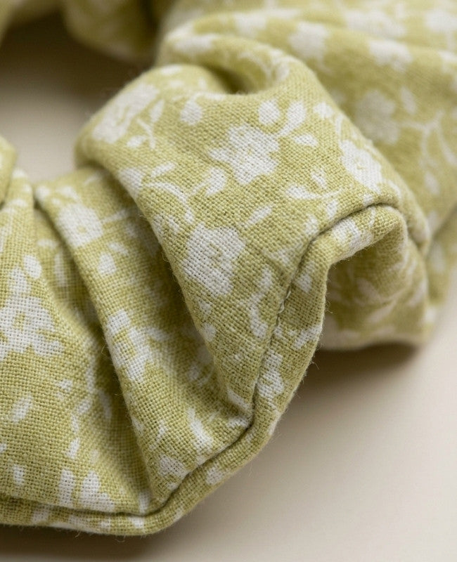 Chouchou Liberty Jaune n°2 Femme «Suzanne»