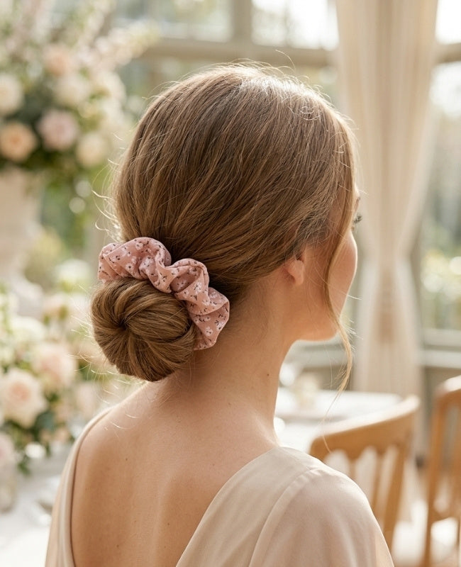 Chouchou Liberty Rose n°3 Femme «Suzanne»