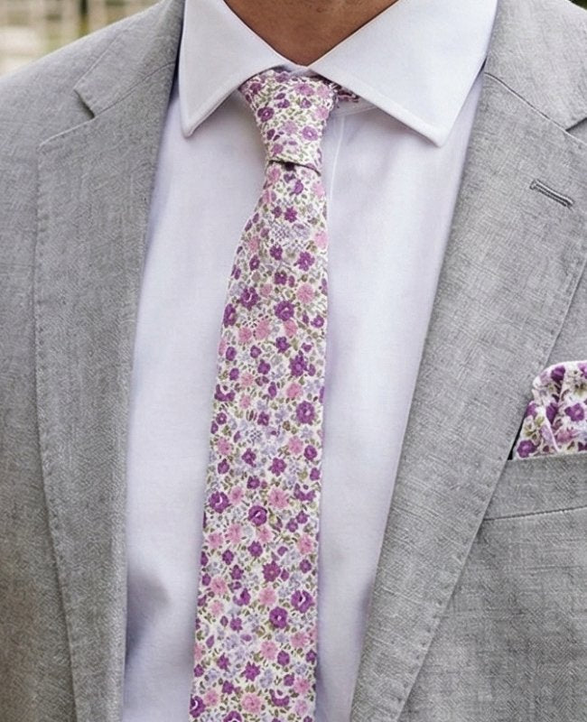 Solmio Liberty Violetti Miehet Puuvillaa "Gaspard"