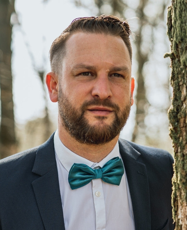 Noeud Papillon Bleu n°6 Homme en Polyester «Martin»