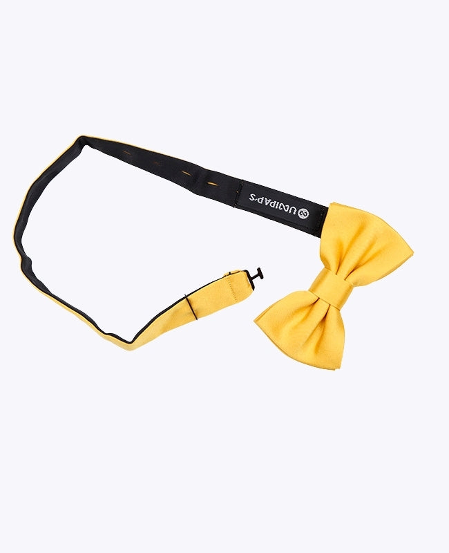 Keltainen Rusetti n°1 lapsille polyesteristä «Anatole»