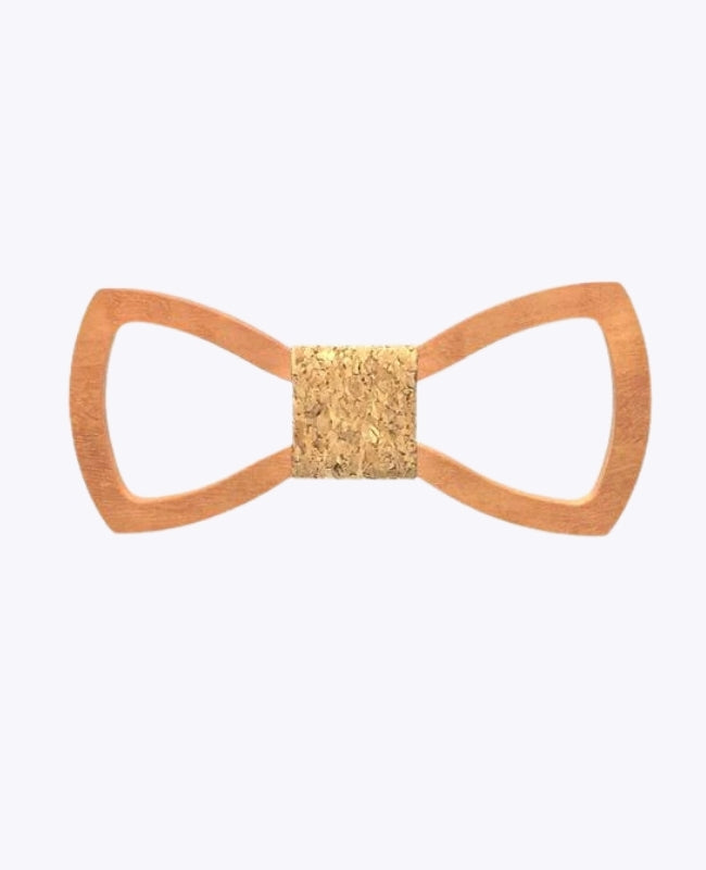 Noeud Papillon Liège Homme en Bois «Émile»