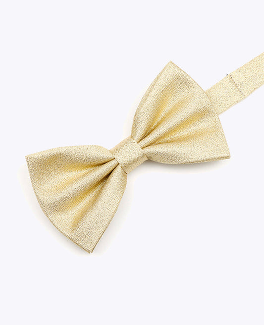Noeud Papillon à Paillette Doré n°2 Homme en Polyester | Isidore - Unipap's