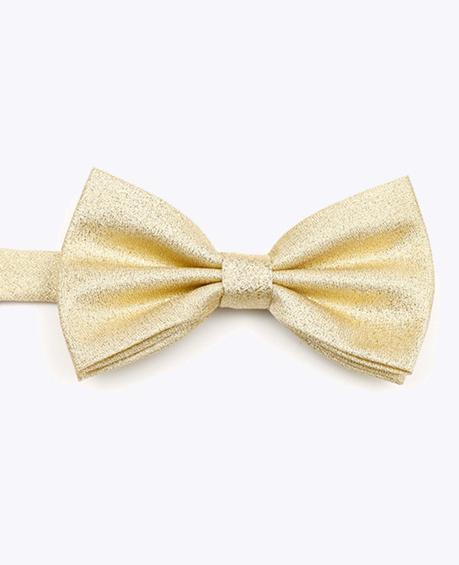 Noeud Papillon à Paillette Doré n°2 Homme en Polyester | Isidore - Unipap's