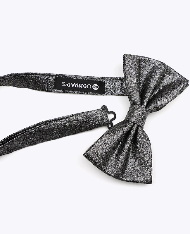 Noeud Papillon à Paillette Noir n°1 Homme en Polyester | Isidore - Unipap's