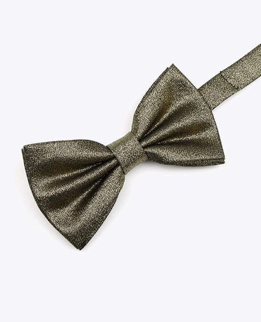 Noeud Papillon à Paillette Noir n°3 Homme en Polyester «Isidore»