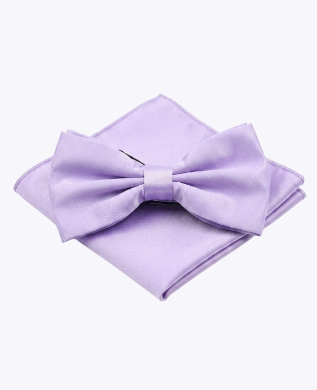 Rusetti + Taskuhuivi Violetti nro 2 Miehet Polyesteria "Anatole"
