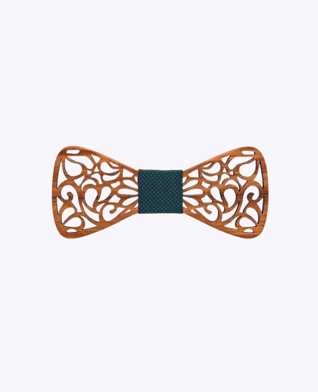 Noeud Papillon Vert Enfant en Bois «Hercule»