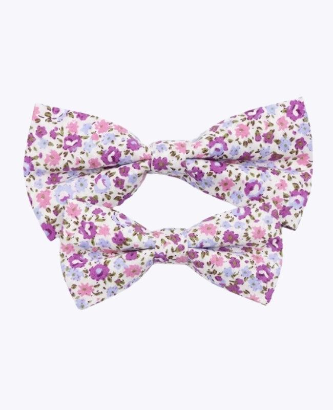 Rusetit Liberty Violetti Isä & Poika Puuvillaa "Gaspard"