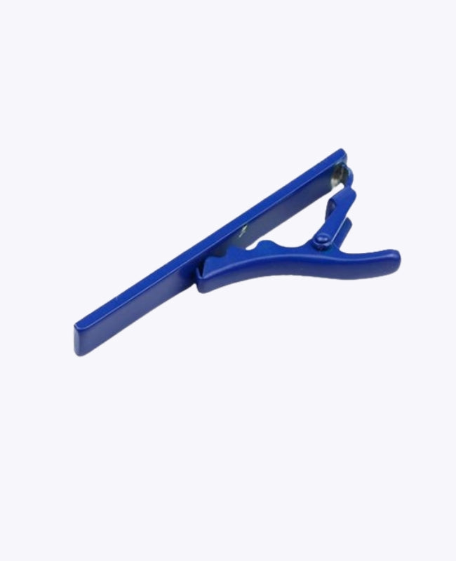Pince à Cravate Bleu n°3 en Métal