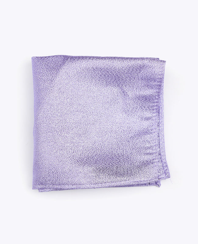 Taskuhuivi Violetti Paljeteilla nro 1 Polyesterista | Isidore - Unipap's
