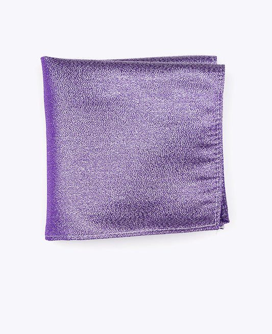 Pochette de Costume à Paillette Violet n°2 en Polyester | Isidore - Unipap's