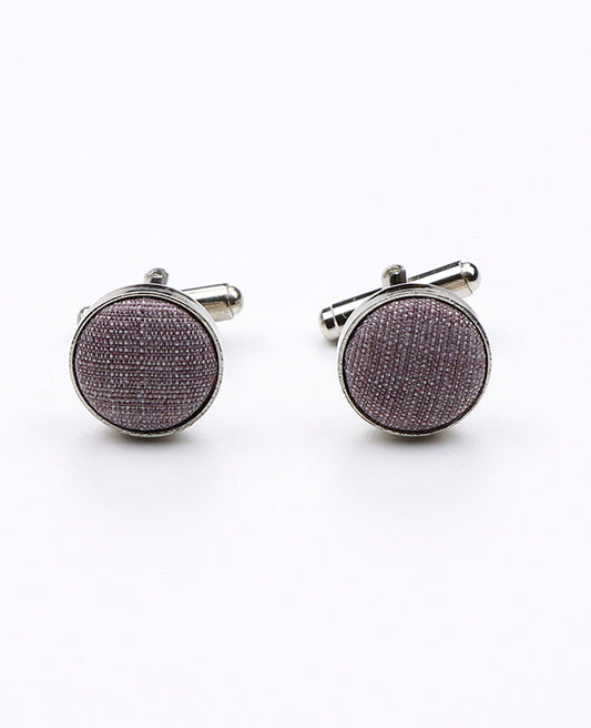 Boutons de Manchette Violet n°1 en Polyester | Octave - Unipap's