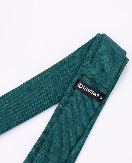 Cravate Vert n°1 Homme en Polyester | Augustin - Unipap's