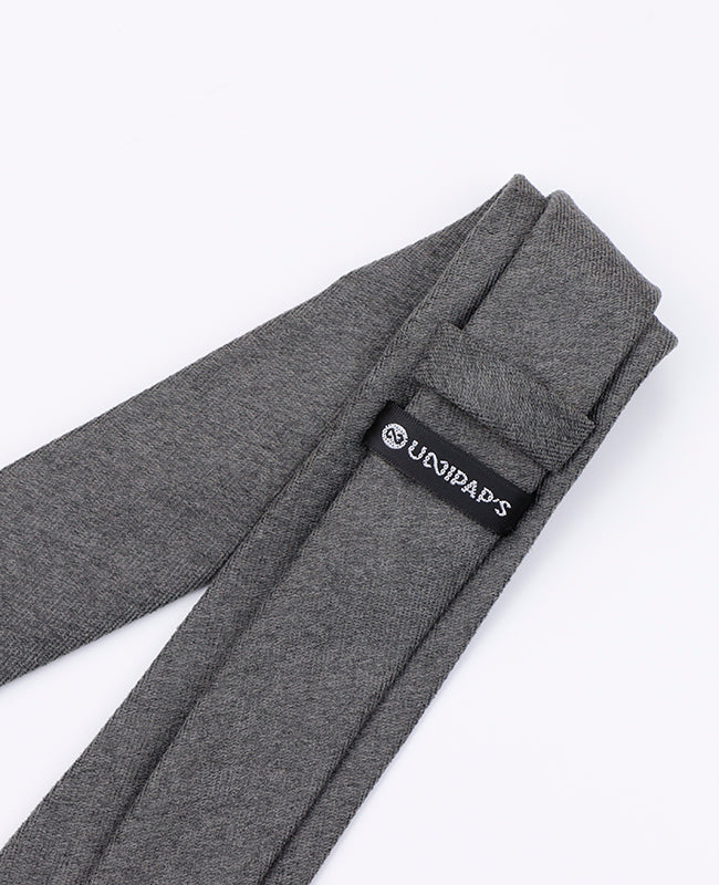 Cravate Gris n°2 Homme en Effet Velours | Simon - Unipap's