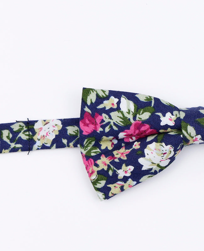 Noeud Papillon Liberty Bleu n°1 Enfant en Coton | Charles - Unipap's