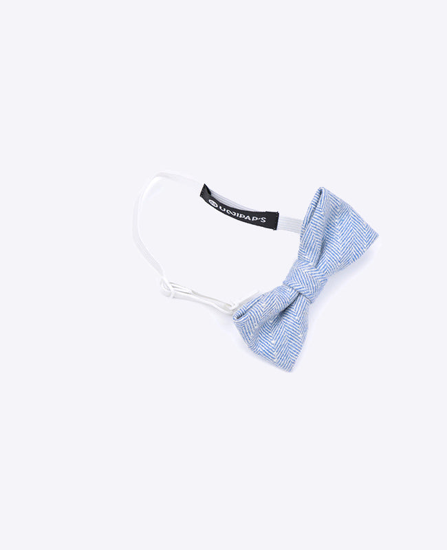 Noeud Papillon Bleu n°1 Enfant en Laine | Claude - Unipap's