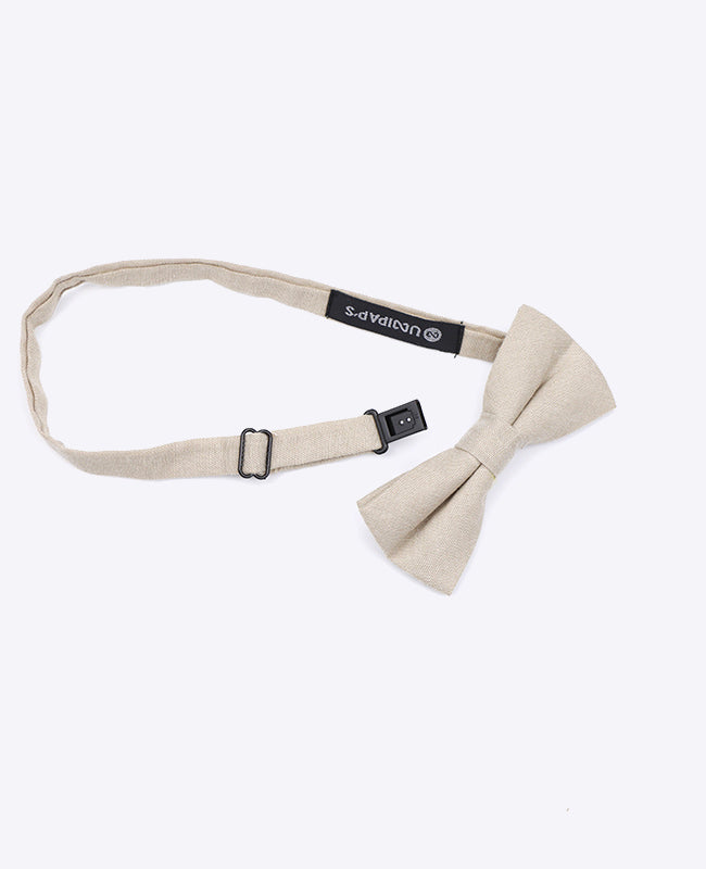 Noeud Papillon Beige Enfant en Coton | Edgard - Unipap's