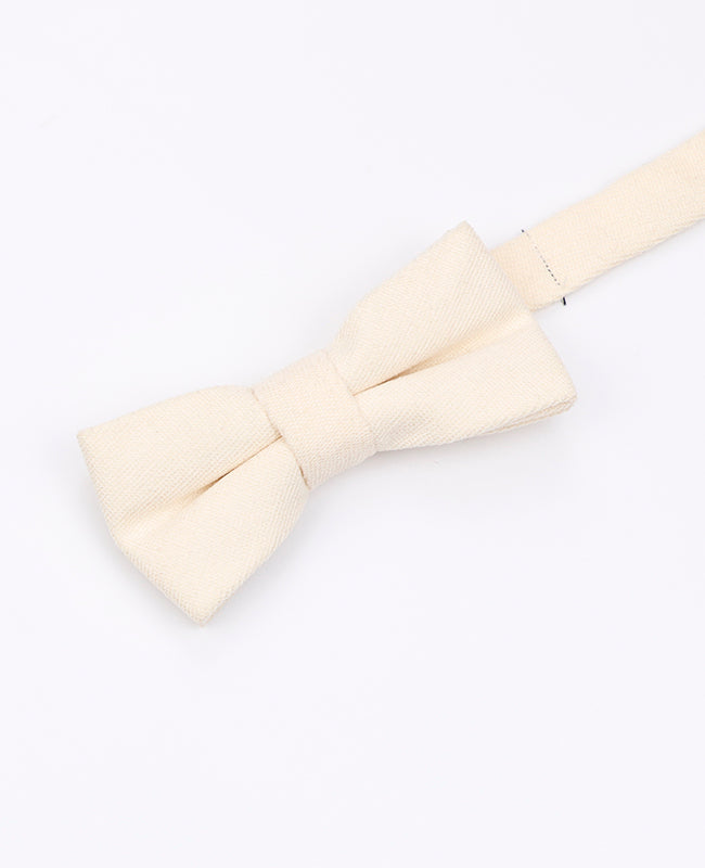 Noeud Papillon Blanc Enfant en Effet Velours | Simon - Unipap's