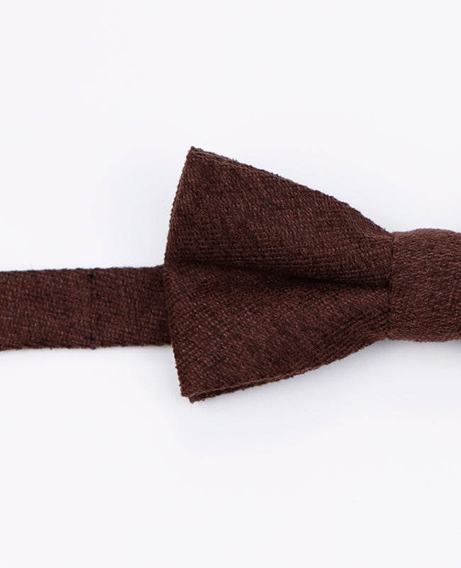 Noeud Papillon Marron n°2 Enfant en Effet Velours | Simon - Unipap's