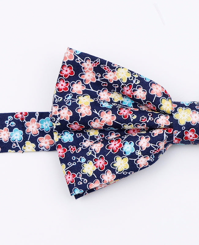 Noeud Papillon Liberty Bleu n°12 Homme en Coton | Gaspard - Unipap's