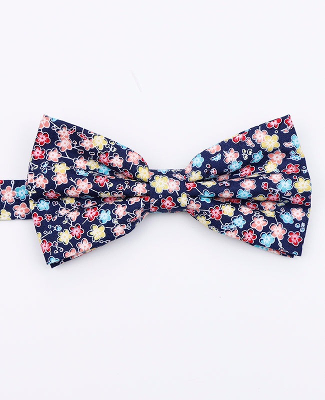 Noeud Papillon Liberty Bleu n°12 Homme en Coton | Gaspard - Unipap's