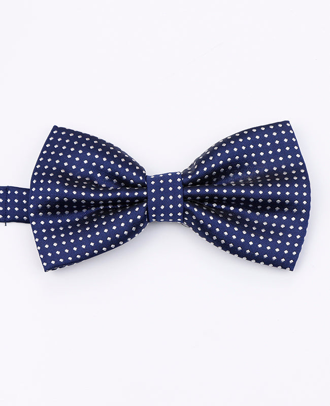 Noeud Papillon Bleu n°1 à Pois Homme en Polyester | Louis - Unipap's