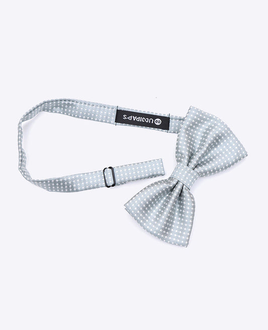 Noeud Papillon Gris à Pois Homme en Polyester | Louis - Unipap's