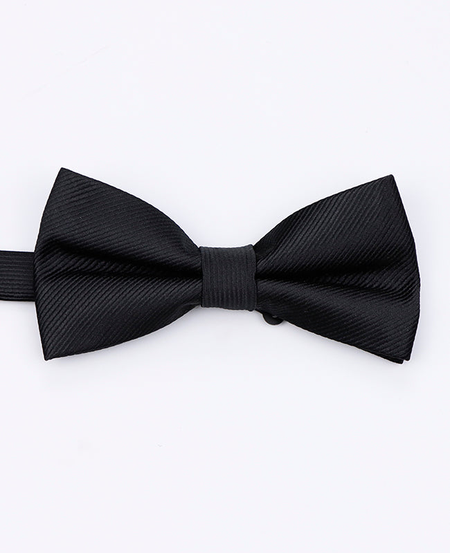 Noeud Papillon Noir Homme en Polyester | Lucien - Unipap's