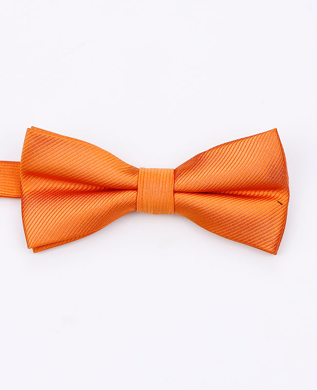 Noeud Papillon Orange Homme en Polyester | Lucien - Unipap's