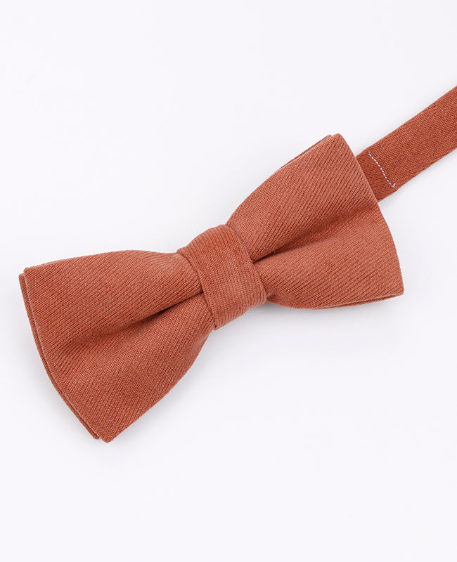 Noeud Papillon Orange n°3 Homme en Effet Velours | Simon - Unipap's