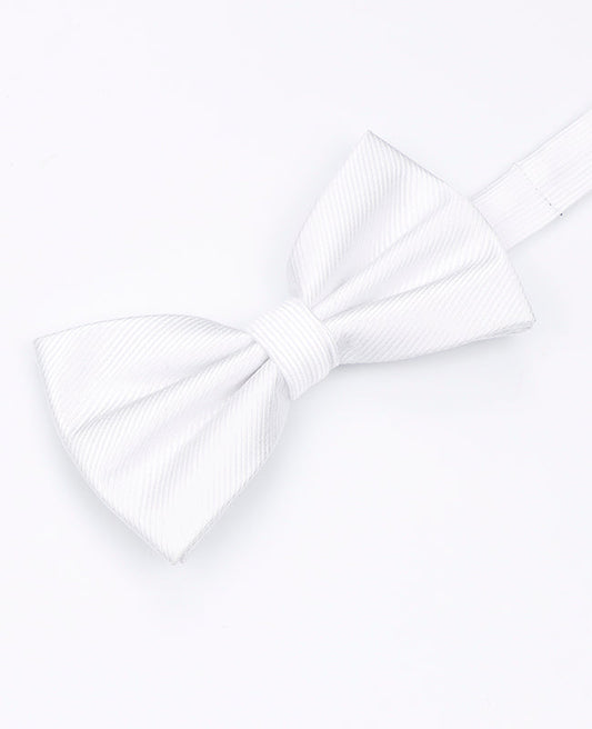 Noeud Papillon XL Blanc Homme en Polyester | Lucien - Unipap's