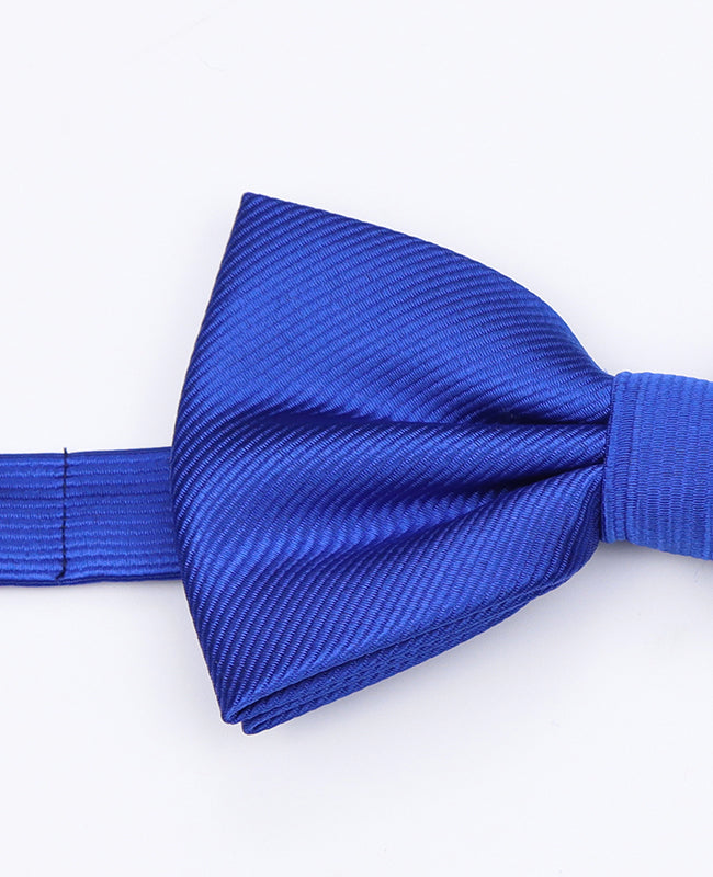 Noeud Papillon XL Bleu n°3 Homme en Polyester | Lucien - Unipap's