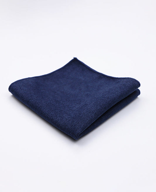 Pochette de Costume Bleu n°1 en Effet Velours | Simon - Unipap's